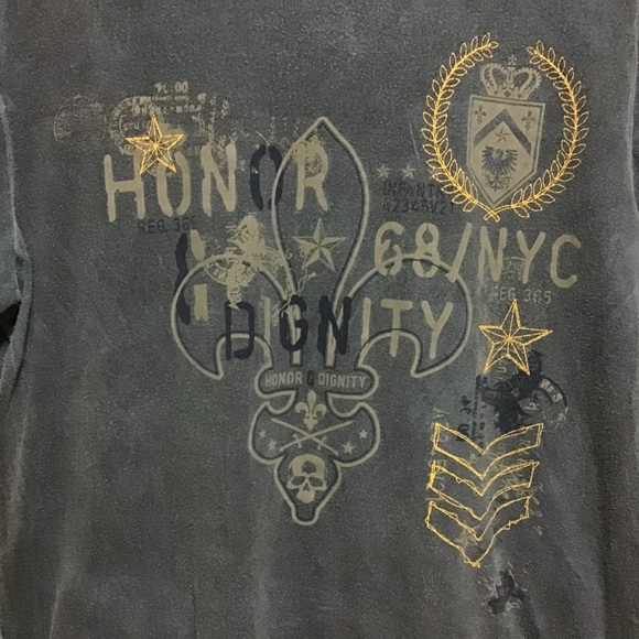 Kenneth Cole Tee Graphic Honor & Dignity Large - Picture 2 of 4